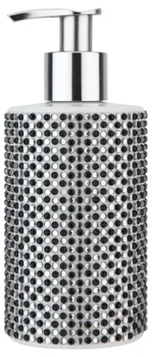 Productafbeelding van Vivian Gray - Black & White Diamonds Luxe Crème Zeep - Crèmige vloeibare zeep, 250 ml
