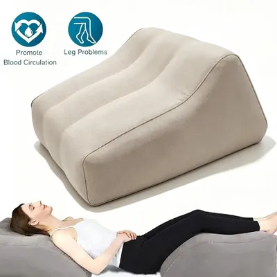 Produktbild von Aufblasbare Beinhochlagerungskissen Schlafen-Beinkissen Venenerhöhungskissen