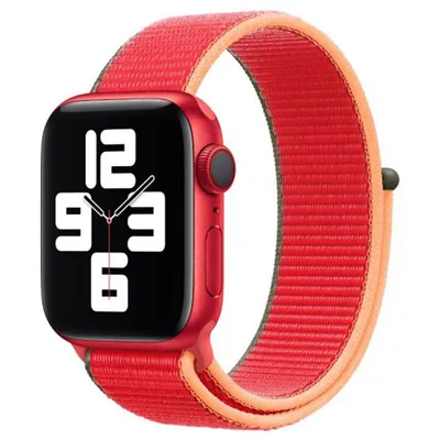 Obrázek produktu pro Apple Watch 8 - 41 mm, Watch 9 - 41 mm, Watch SE 2023 - 40 mm, Watch SE 2022 - 40 mm, Watch 41 mm, Watch 10 - 42 mm, Watch 40 mm, Watch 38 mm Řemínek: Sport Loop Band