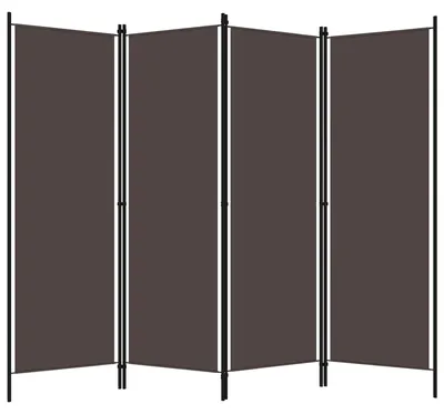 Immagine prodotto di Paravento a 4 Pannelli Marrone 200x180 cm