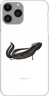 Produktbild von Mr. & Mrs. Panda Iphone 11 Pro Handyhülle Stinktier Yoga - Weiß - Geschenk, Skunk, Handy Case, Wildtier, Namaste, Premium Kunststoff, Liebe