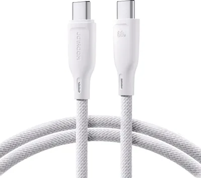 Zdjęcie produktu dla JOYROOM 6941237110190, 1 m, USB C, USB C, USB 2.0, 0,48 Gbit/s, Biały