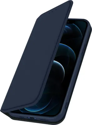 Obrázok produktu pre Avizar, puzdro iPhone 12 Pro Max magnetické skladacie s funkciou stojana, modré