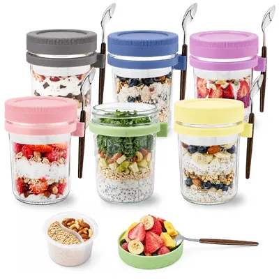Produktbild von Set aus 6 Mahlzeitenvorbereitungsbehältern 470 ml
