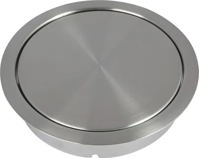 Produktbild von LAMP® Einwurfklappe ungedämpft rund 170 mm Edelstahl