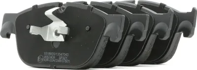 Produktbild von RIDEX 402B1167 Bremsbeläge Satz Vorne für CITROËN C5 III Kombi (RW) passend für PEUGEOT 508 SW I (8E) 308 I Schrägheck (4A, 4C) 308 CC (4B)