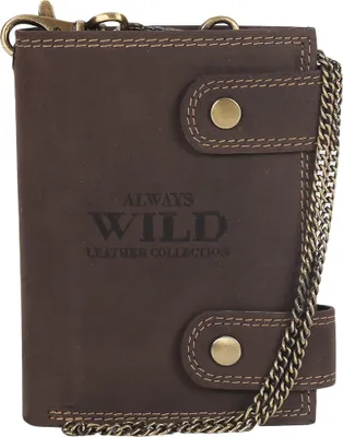 Obrázek produktu pro Always Wild Pánská kožená peněženka zabezpečena technologií RFID Mindszent hnědá univerzální