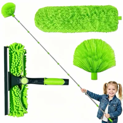 Teleskop-Staubwedel 6 m, verstellbar 40-430 cm