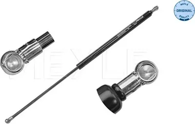 Produktbild von MEYLE 40-40 910 0018 Gasfeder Heckklappendämpfer für CITROËN C4 Coupe (LA) 557mm