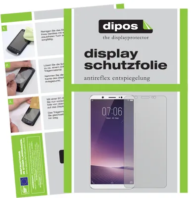 Produktbild von 6x Schutzfolie für Vivo Z10 matt Displayschutzfolie Folie Display Schutz dipos