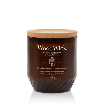 Vonná svíčka ReNew sklo střední Lavender & Cypress 184 g