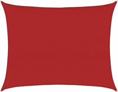 Produktbild von Sonnensegel 160 g/m² Rot 6x7 m HDPE