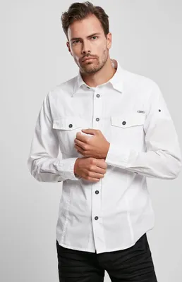 Zdjęcie produktu dla Brandit - Koszula WORKER Slim-Fit weiß - XL