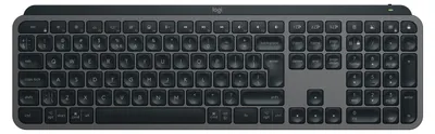 Produktbild von Logitech MX Keys Combo for Business - Tastatur-und-Maus-Set - hinterleuchtet - kabellos - Bluetooth LE - QWERTY - US International - Graphite