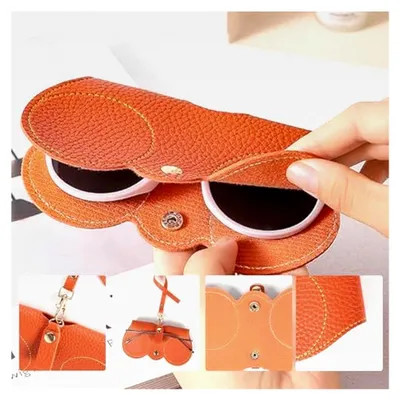 Produktbild von 4 Stück Sonnenbrillenetui, Weiches Etui für die Mitnahme von Brillen