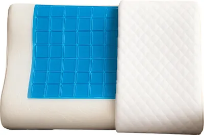 Immagine prodotto di Cuscino ergonomico in memory foam per chi dorme sul fianco e sulla schiena Raffreddamento