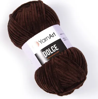 Produktbild von YarnArt Dolce 775 dunkelbraun