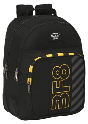 Produktbild von Safta Double Blackfit8 Zone 10l 27x33x10 Cm Rucksack Schwarz Kinder Schwarz One Size