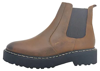 Imagen del producto de Palpa Damenschuhe: Botas y botines forrados, color marrón, para uso casual