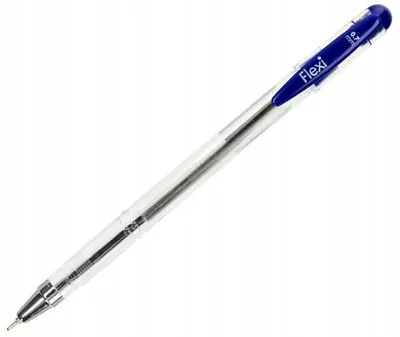 Produktbild von Penmate Flexi Kugelschreiber Blau 10er Pack