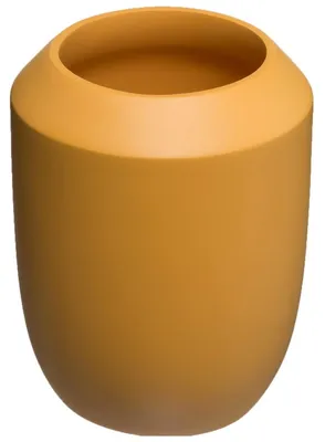 Produktbild von 5Five Toilettenburste im Halter - Polyresin - senfgelb - 38 cm