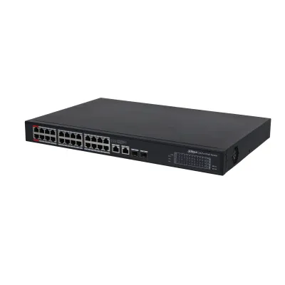 Immagine prodotto di PFS3228-24GT-360 Switch Gigabit PoE 24x 360W 2x SFP e 2x uplink RJ45