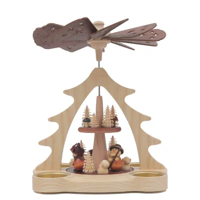 Produktbild von Legler Tischpyramide Teelichtpyramide Weihnachtspyramide Schäfer - Echt Erzgebirge