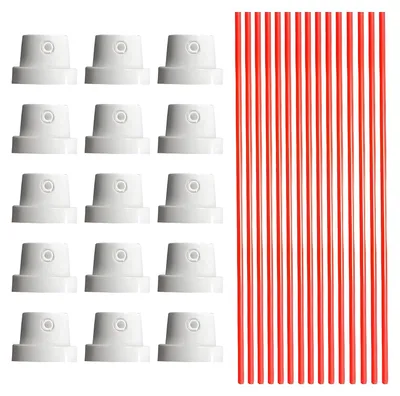 Image de 15 buses de pulvérisation de rechange, buses de pulvérisation universels pour aérosols