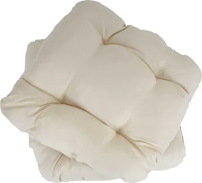 Produktbild von 2er-Set Sitzkissen Dublin, Stuhlkissen Kissen, 41x38x8cm  creme