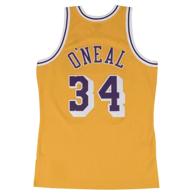 Produktbild von Mitchell & Ness HWC Swingman Jersey Los Angeles Lakers Home 1996-97 Shaquille O'Neal yellow L
