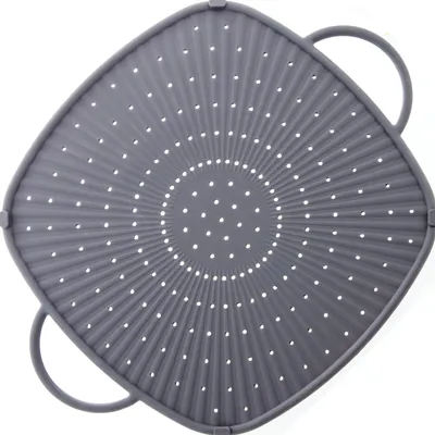 Produktbild von Coolinato Silikon Universal Spritzschutz 3in1  GRAU
