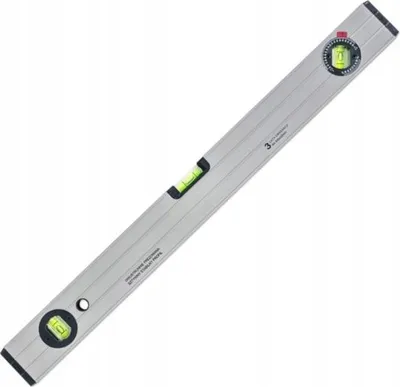 Produktbild von Aluminium Wasserwaage FEINZ - 800 mm - Professionell - 3 Libellen - Präzise und Robust