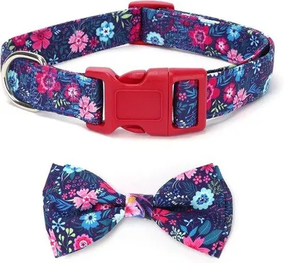 Produktbild von Weiches Halsband für Hunde, rot, verstellbar, S