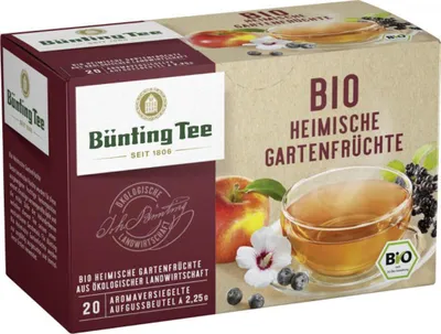 Zdjęcie produktu dla Bünting Organic Garden Fruits Tea (20 x 2,25 g)