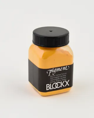 Produktbild von Blockx Pigment Dunkles Hansagelb 100ml / 30g 51097BXC