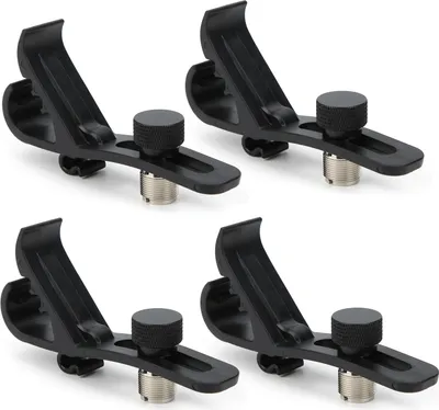 Produktbild von 4Pcs Trommel Mikrofon Clip Stoßfest Sicherung Klemme Halter Musical Instrument Liefert