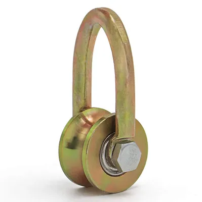 Umlenkrolle 39 mm, verzinkter Stahl, 150 kg Belastbarkeit, für Seil bis 15 mm
