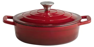 Obrázok produktu pre Solidchoice – Liatiný hrniec s pokrievkou, priemer 25 cm, objem 2,5 litra