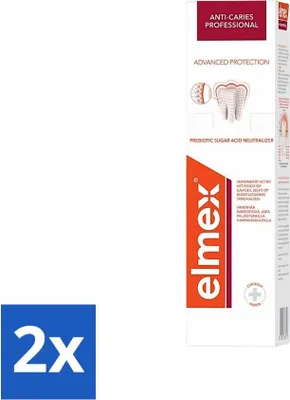 Image de Dentifrice Elmex Anti-Caries Professional Advanced Protection 75 ml - Pack avantage - 2 pièces