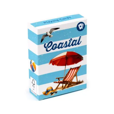 Produktbild von Spielkarten Coastal Kartenspiel 52 Karten + 2 Joker Küste Urlaub