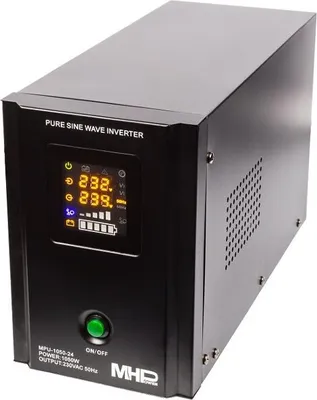 Immagine prodotto di Alimentatore di backup MHPower MPU-1050-24, UPS, 1050W, sinusoidale puro, 24V