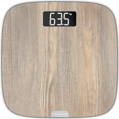 Produktbild von Rowenta BS1600, Elektronische Personenwaage, 160 kg, 100 g, Holz, kg / lb, Quadratisch