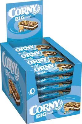 Produktbild von Corny Milch Der Große Classic Milchcreme und Bienenhonig 40g 24er Pack
