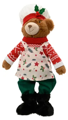 Imagen del producto de Decoración navideña: Oso, 47 cm, marca Kaemingk