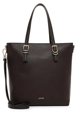 Image de SURI FREY sac shopper sac à épaule Thessy Cityshopper Brown marron foncé