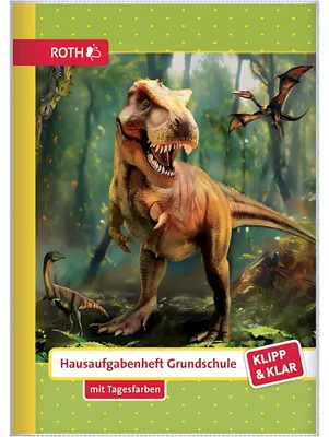 Produktbild von Roth KlippuKlar Grundschulaufgabenhefte T-Rex Welt