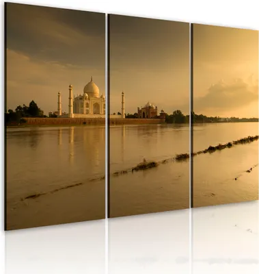 Produktbild von Modernes Wandbild 030213- 11 (120x80) - 3 Teilig Bilder Fotografie auf Vlies Leinwand Foto Bild Dekoration Wand Bilder Kunstdruck Natur