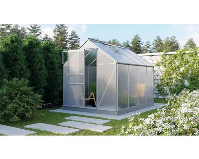 Obrázek produktu pro Vitavia "Planet 5000" skleník včetně základů hliník 5,0 m² 6 mm HKP