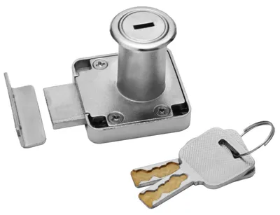 Produktbild von Möbelschloss Schubladen Schloss Sicherheit Schrankschloss Einbauschloss Möbel 32mm