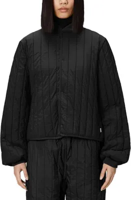 Produktbild von RAINS BANJA LINER BOMBER W JACKET Schwarz